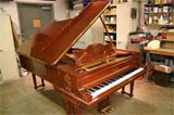 Grand piano restored