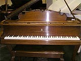 Restored Steinway and Sons 501A Walnut Grand Piano