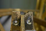 Enlarge this image Fixing plate horn defects of poor piano manufacturing