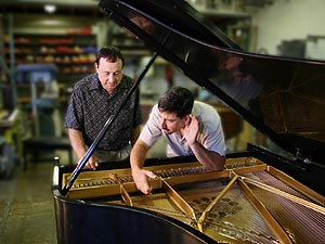 piano services provided by Precision Piano Services piano services, piano restoration, piano tuning, piano repair