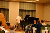 Click to enlarge Franco teaching at Piano Technicians Guild event