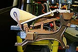 Steinert Grand Piano action