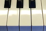 Enlarge this image Closeup of genuine Ivory keytops on restored Vintage Steinway and Sons Piano