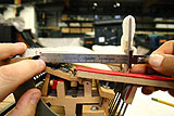 Enlarge this image Wurlitzer Butterfly Baby Grand Piano action