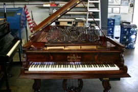 1880's Steinway and Sons Style 3 Art Case grand piano • Click to enlarge