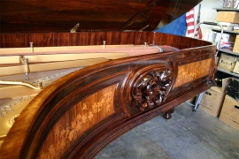 1880's Steinway and Sons Style 3 Art Case grand piano • Click to enlarge