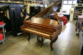 1917  Kranich and Bach Queen Anne Grand Piano • Click to enlarge