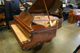 1917  Kranich and Bach Queen Anne Grand Piano • Click to enlarge