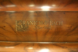 1917  Kranich and Bach Queen Anne Grand Piano • Click to enlarge