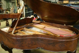 1917  Kranich and Bach Queen Anne Grand Piano • Click to enlarge