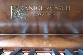 1917  Kranich and Bach Queen Anne Grand Piano • Click to enlarge