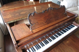 1917  Kranich and Bach Queen Anne Grand Piano • Click to enlarge