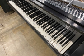 1918 Steinway Model A3 Silver and Black grand for sale • Click to enlarge