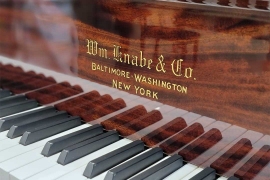 1924 Knabe Mahogany Grand Piano Restoration • Click to enlarge
