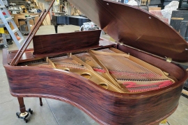 1924 Knabe Mahogany Grand Piano Restoration • Click to enlarge