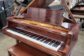 1924 Knabe Mahogany Grand Piano Restoration • Click to enlarge