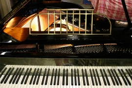 Restored 1930's Sohmer Deco Art Case Grand Piano • Click to enlarge