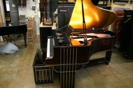 Restored 1930's Sohmer Deco Art Case Grand Piano • Click to enlarge