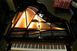 Restored 1930's Sohmer Deco Art Case Grand Piano • Click to enlarge