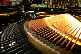 Restored 1930's Sohmer Deco Art Case Grand Piano • Click to enlarge