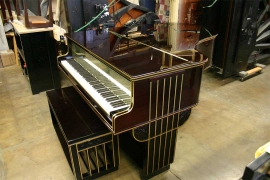 Restored 1930's Sohmer Deco Art Case Grand Piano • Click to enlarge