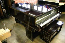 Restored 1930's Sohmer Deco Art Case Grand Piano • Click to enlarge