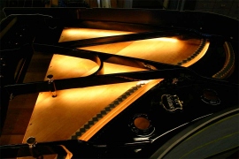 Restored 1930's Sohmer Deco Art Case Grand Piano • Click to enlarge