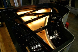 Restored 1930's Sohmer Deco Art Case Grand Piano • Click to enlarge