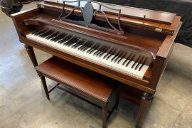 1937 Wurlitzer Desk Case Spinet for sale • Click to enlarge