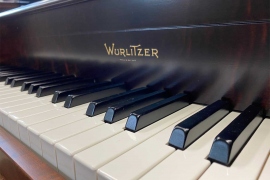 1937 Wurlitzer Desk Case Spinet for sale • Click to enlarge