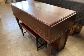 1937 Wurlitzer Desk Case Spinet for sale • Click to enlarge