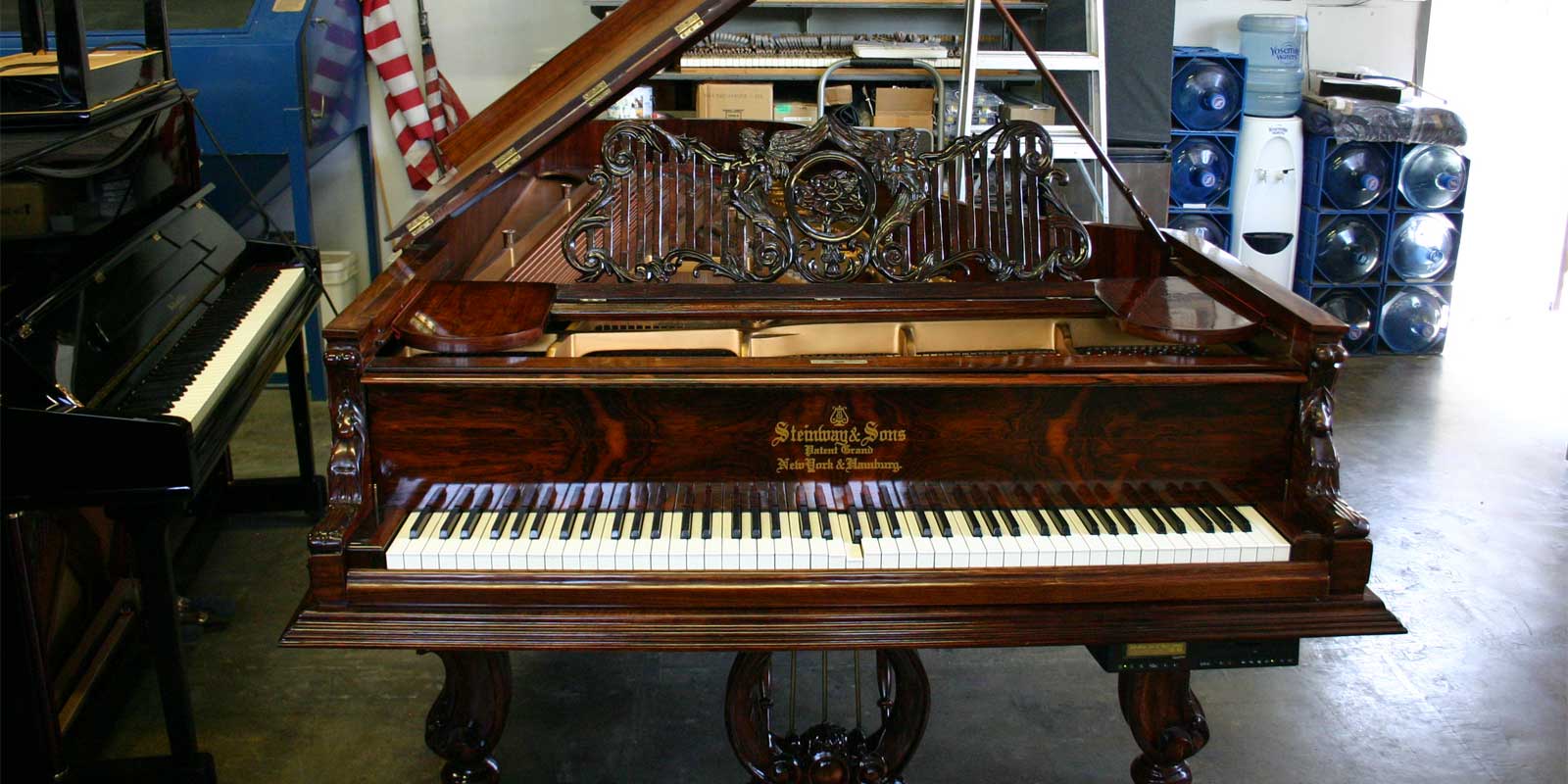 1880’s Steinway and Sons Style 3 Art Case Grand