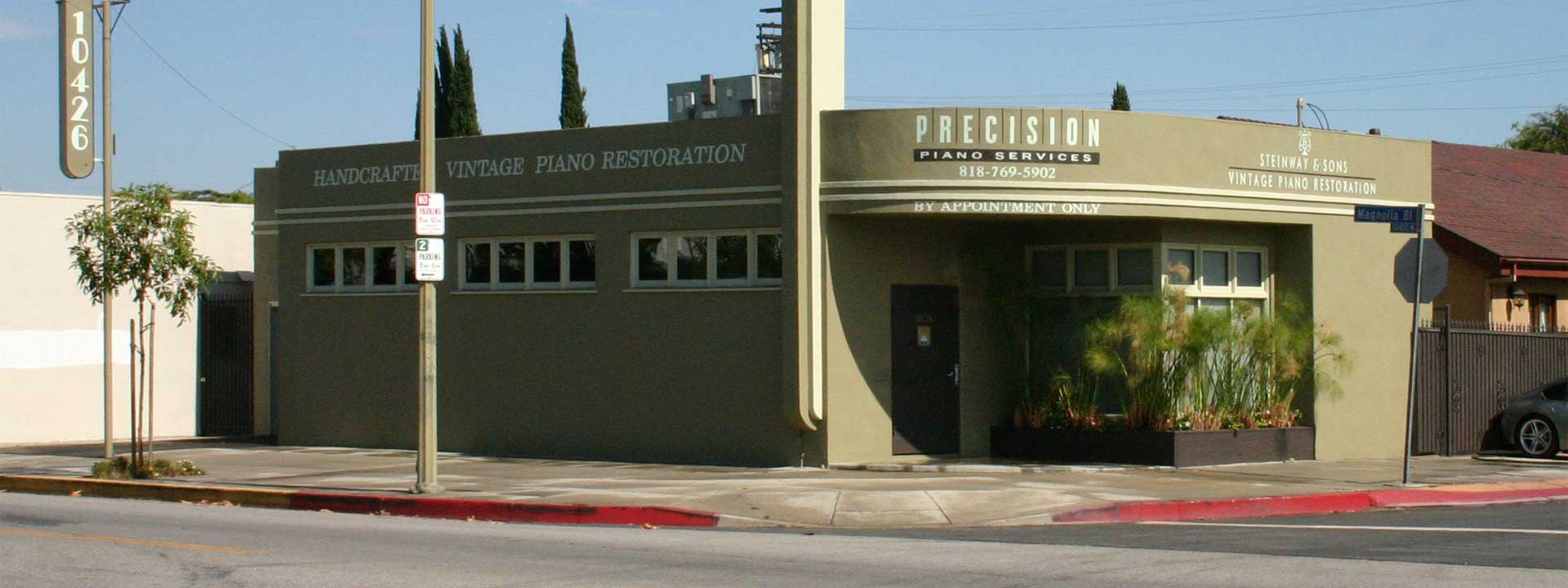 Precision Piano Services studio