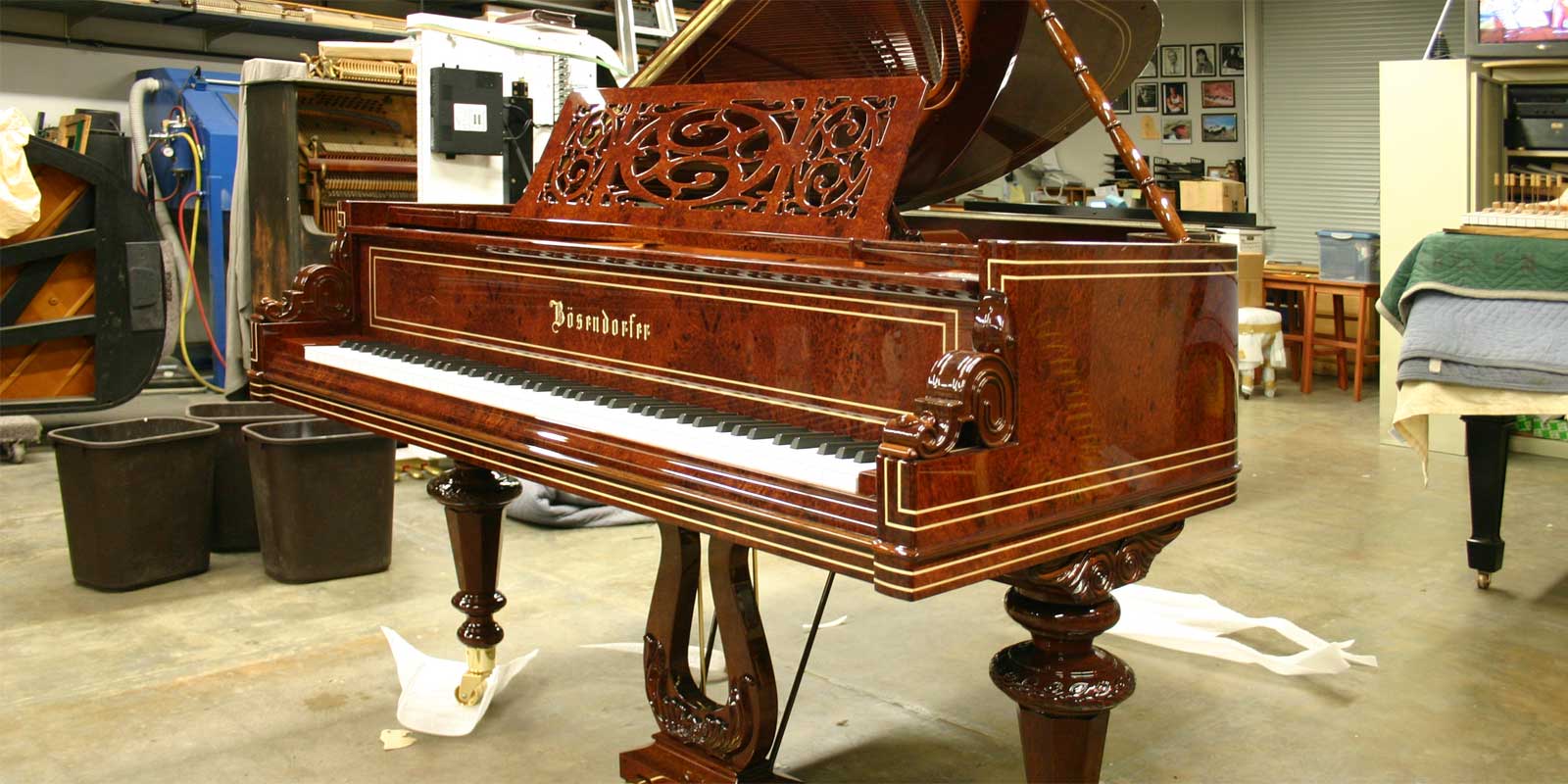 Very rare Bösendorfer Vienna Model 200 grand piano