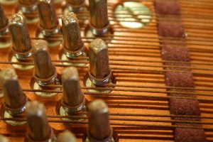 Salt air rust damage a 2 year old Bösendorfer Model 200 grand piano