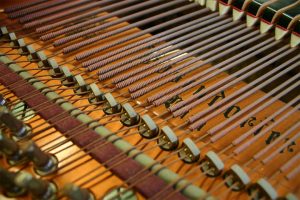 Salt air rust damage a 2 year old Bösendorfer Model 200 grand piano