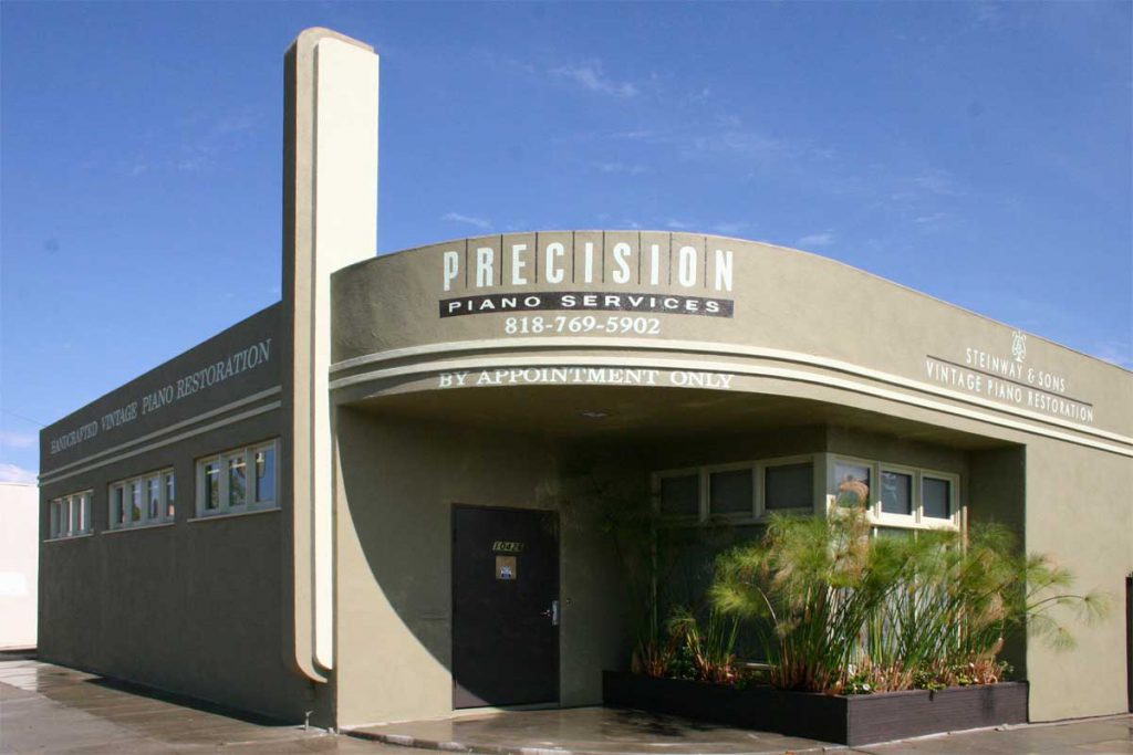 Precision Piano Services studio
