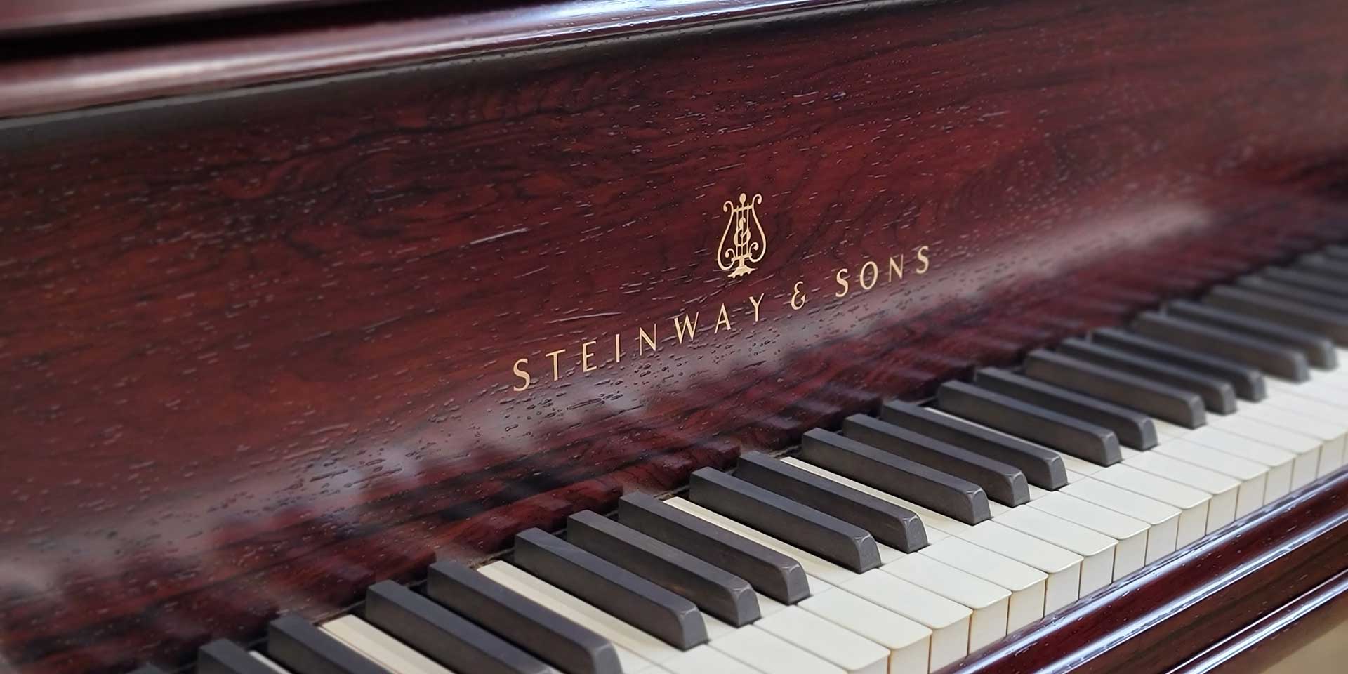 A fully restored 1876 Steinway and Sons Style 3 concert grand piano
