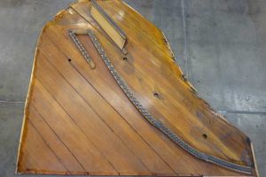 Factory original soundboard from an 1883 Steinway and sons A1 grand piano