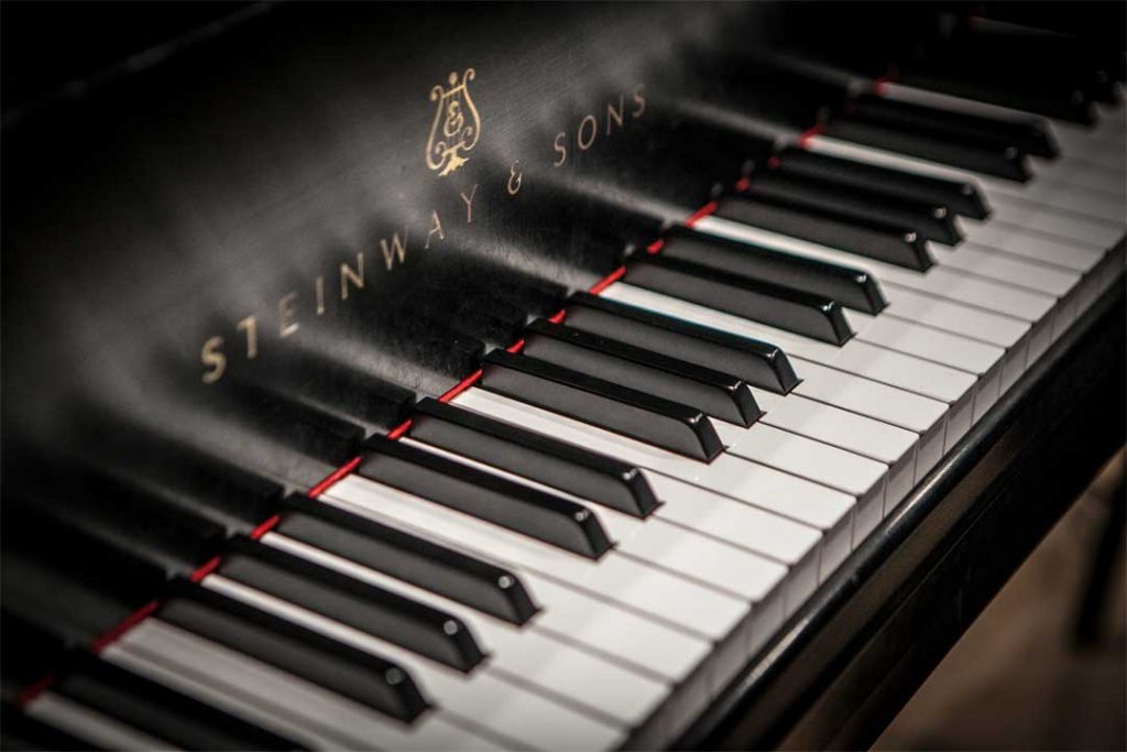 Steinway and Sons grand piano