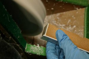 Polishing piano keytop for piano restoration